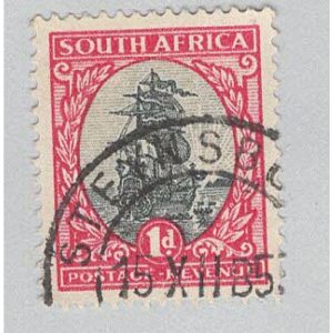 South Africa 50a Ship Drommedaris Used 3 (BP95506)
